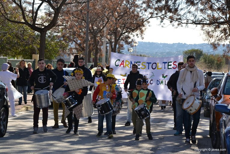 Carnival in the schools of Xàbia