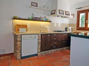 Cocina abierta Mira al Mar Aguila Rent a Villa