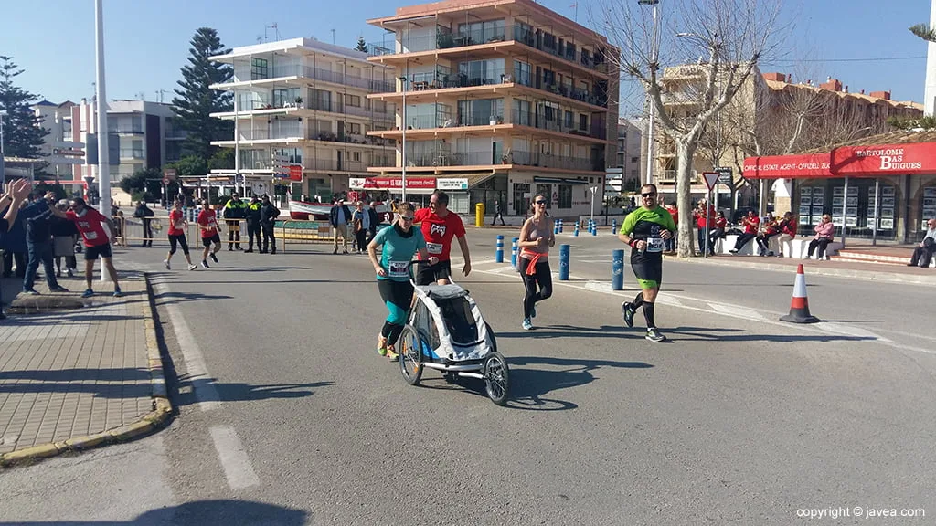 Corriendo con carrito