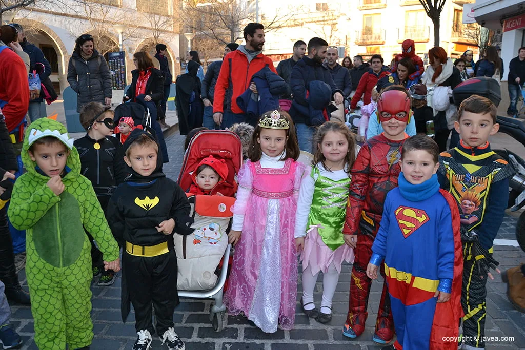 Desfile de carnaval infantil