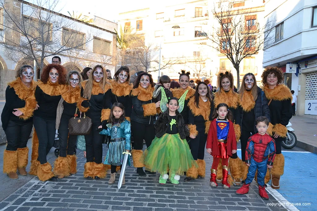 Desfile de carnaval infantil