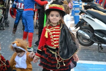 Desfile de carnaval infantil