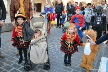 Desfile de carnaval infantil