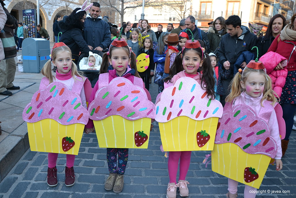 Desfile de carnaval infantil