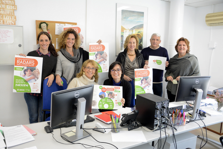 Staff that manages Social Services Xàbia