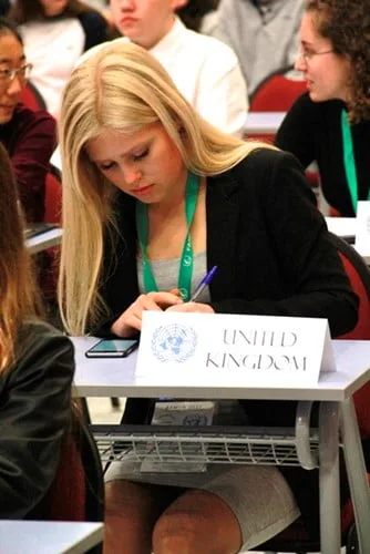 En el congreso Modelo Naciones Unidas
