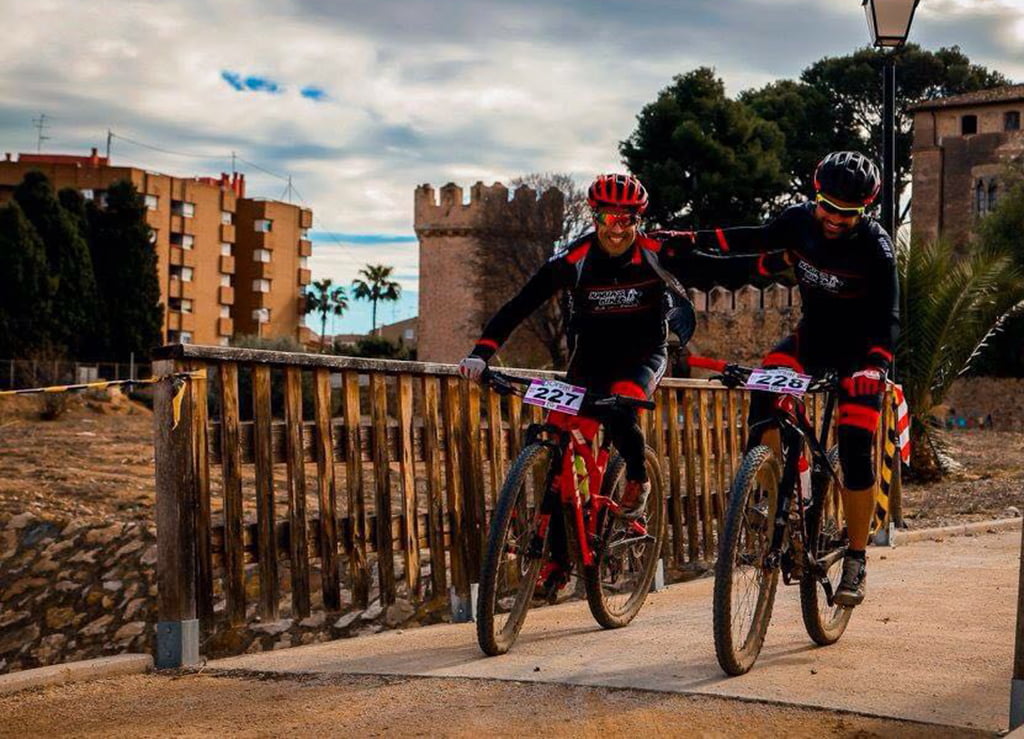 José Montaner y Miguel Vicens del Club Xàbia Bikers