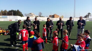 Querubines de Pego con sus medallas