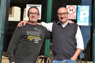 Rafa Expósito y Miguel Ángel Roselló del Mercat de Xàbia