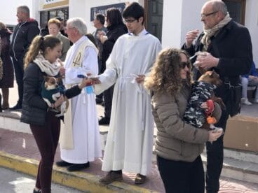 Celebración de San Antonio Abad en Benitatxell