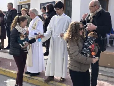 Celebración de San Antonio Abad en Benitatxell