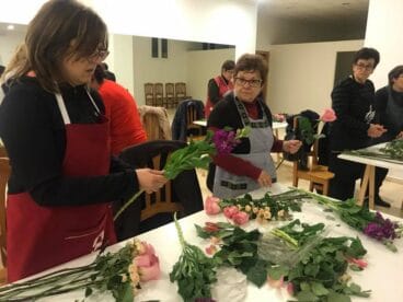 Taller de arte floral en Benitatxell