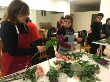 Taller de arte floral en Benitatxell