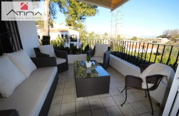 Terraza con vistas Atina Inmobiliaria