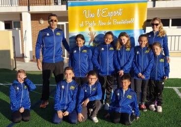 Alumnos escuela de Atletismo