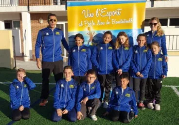 Alumnos escuela de Atletismo