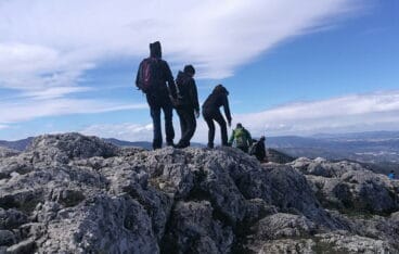 Caminando por la cima