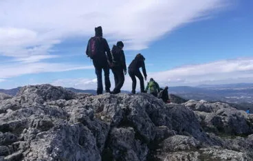 Caminando por la cima