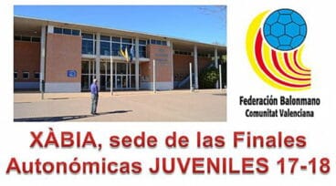 Cartel finales juveniles de balonmano