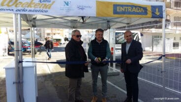 Corte de cinta de la ‘I Feria Náutica de Xàbia’