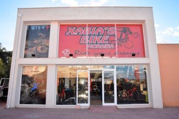 Fachada de la tienda Xabia’s Bike