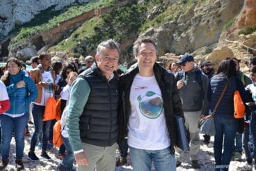 Jose Chulvi y el gerente de Blinker