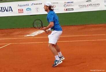 Marco Trungelliti  en media pista