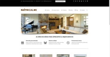 Nueva página web Naymo Calor