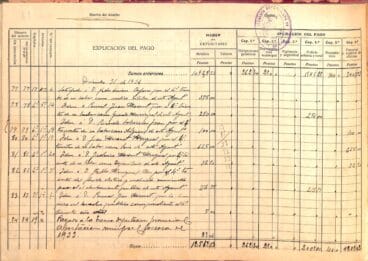 Diario económico de La Vall d’Ebo de 1934
