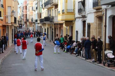Partida de pilota en Benitatxell