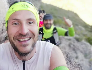 Raúl Bover con su cara de esfuerzo