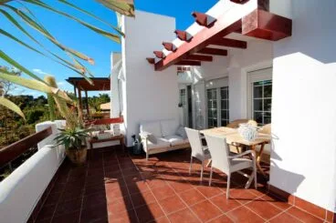 Terraza de adosado Atina Inmobiliaria