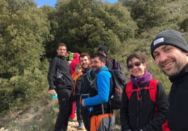 Tomando fuerzas en un breve descanso