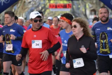 5º Marcha Solidaria a favor del CEE Raquel Payá – Salida de los participantes