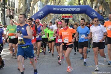 5º Marcha Solidaria a favor del CEE Raquel Payá – Salida de los participantes