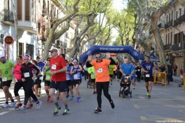 5º Marcha Solidaria a favor del CEE Raquel Payá – Salida de los participantes