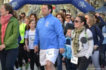 5º Marcha Solidaria a favor del CEE Raquel Payá – Salida de los participantes