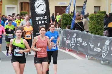 Atleta del Llebeig Xàbia durante la carrera
