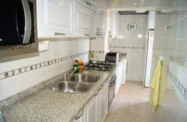 Cocina del apartamento Javea Houses Inmobiliaria