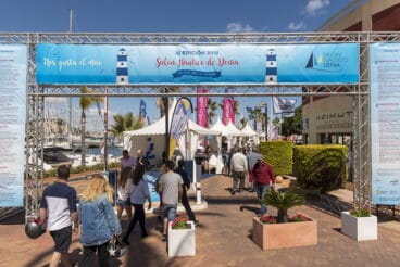 Entrada al Salón Naútico de Dénia