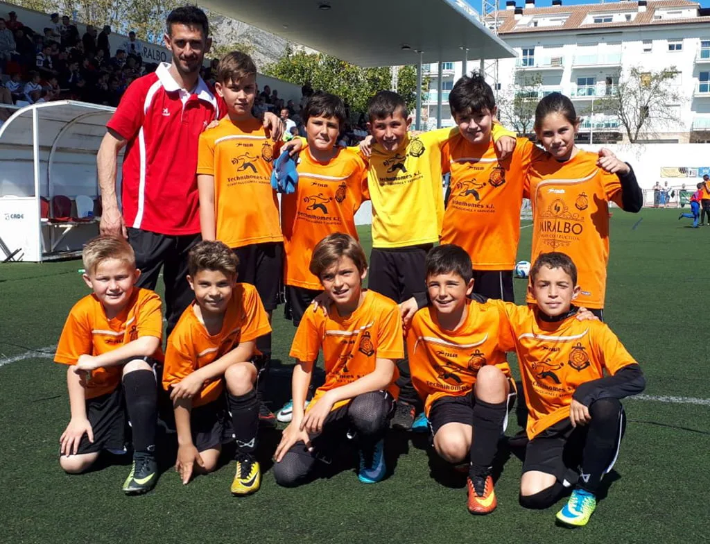 Equipo benjamín Penya La Marina