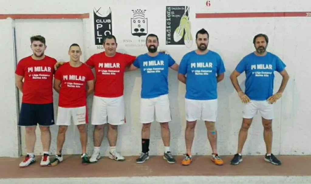 Equipos de El Verger y Xàbia A