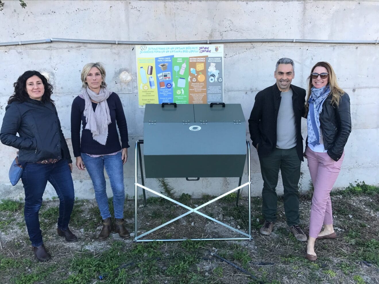 Compostadora en la escuela de Benitatxell