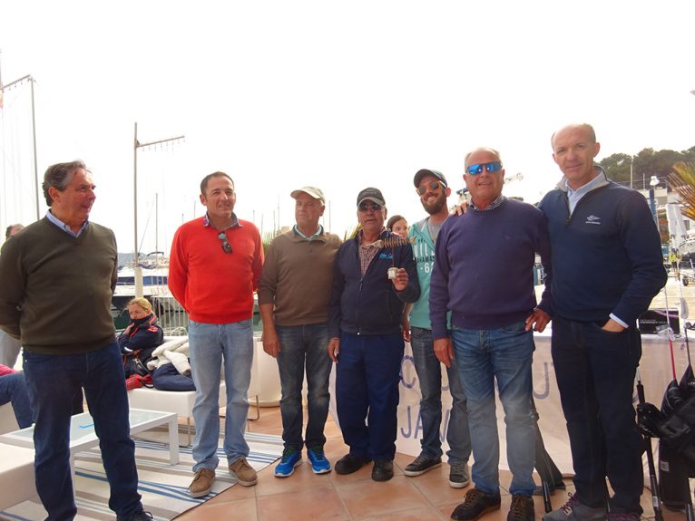José Sivera y la tripulación del Blaucat