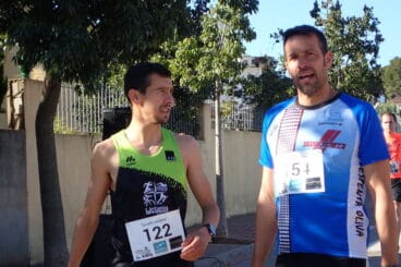 Moha Rida junto a su amigo Juanra Pous