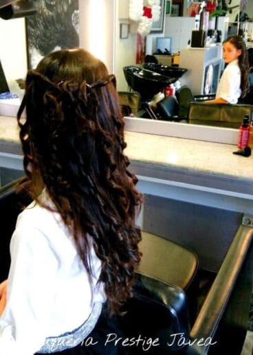 Peinado comunión Prestige Peluquería