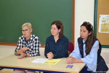 Reunión con las familias del Trenc d’Alba para la ejecución de las obras