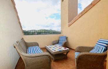Terraza del adosado Villadom Spain