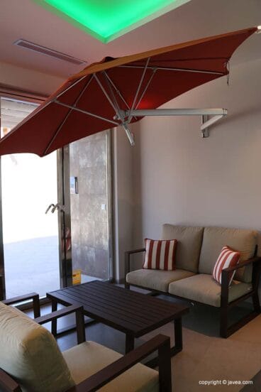 Toldo y sillón Bolonia MCJ BIARD