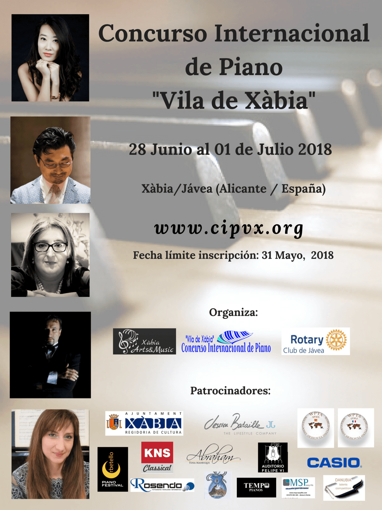 Concurso internacional de piano